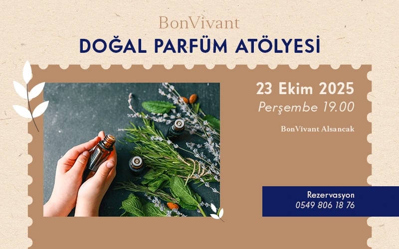 BonVivant Doğal Parfüm Atölyesi poster