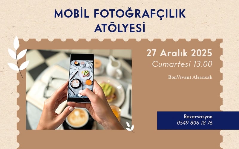 BonVivant Mobil Fotoğrafçılık Atölyesi poster