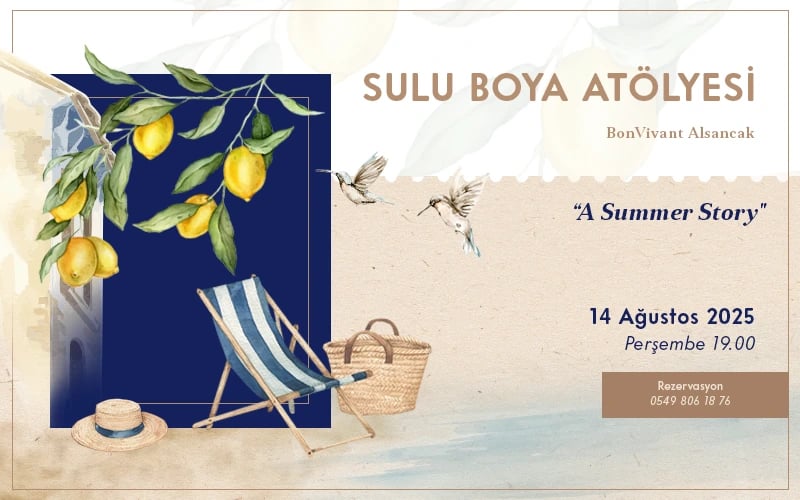 BonVivant Suluboya Atölyesi: A Summer Story
