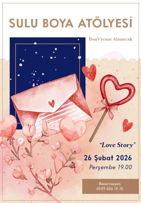 BonVivant Suluboya Atölyesi: Love Story