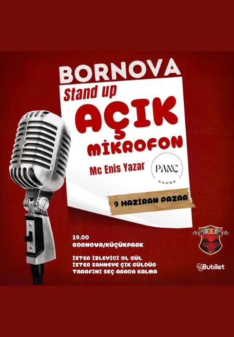 Bornova Açık Mikrofon Stand Up Gecesi