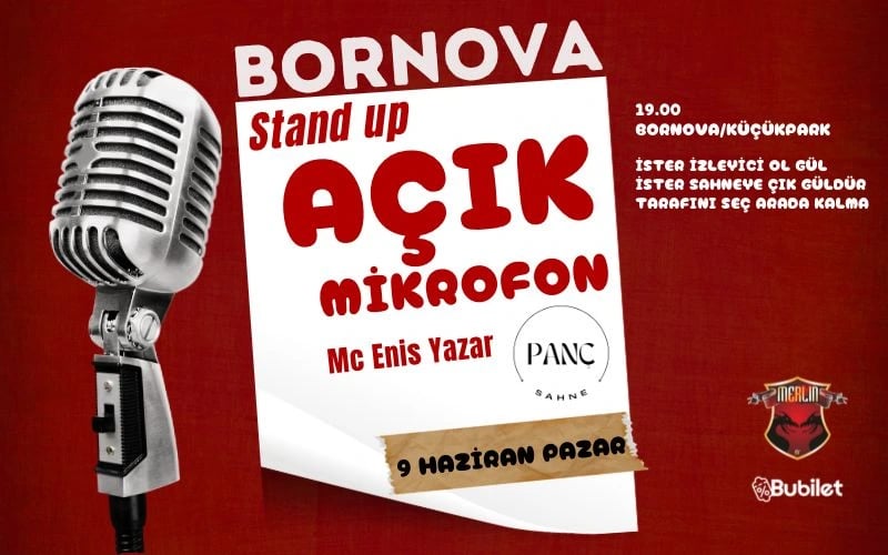 Bornova Açık Mikrofon Stand Up Gecesi
