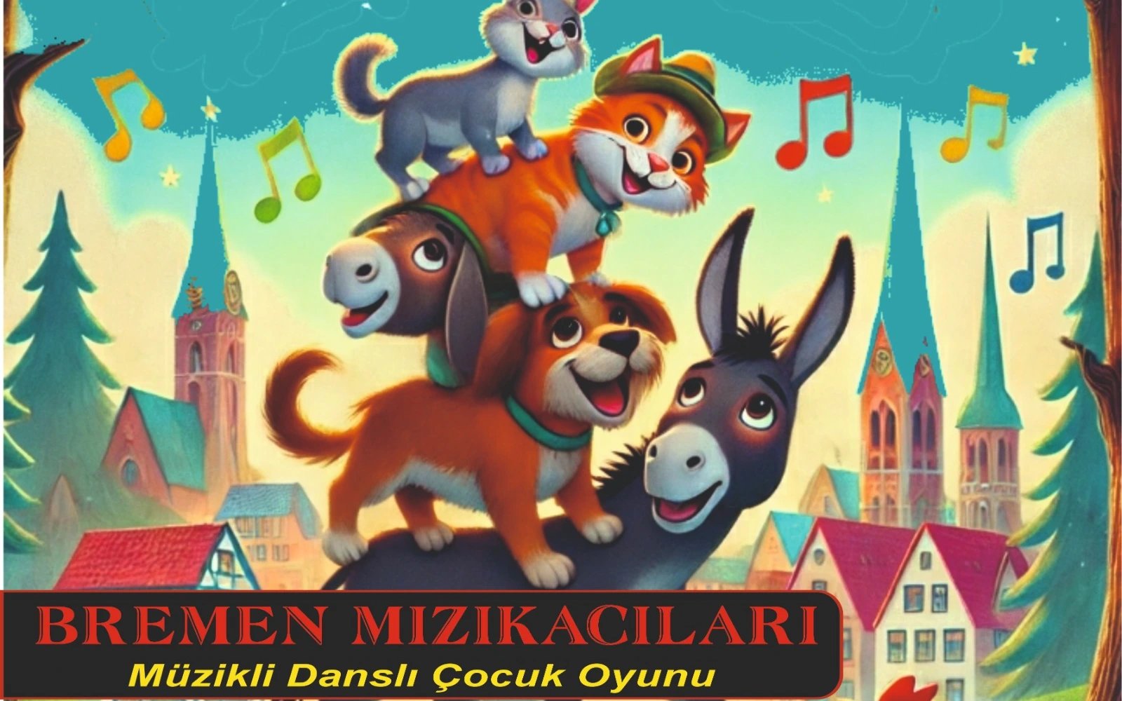 Bremen Mızıkacıları Oyunu poster