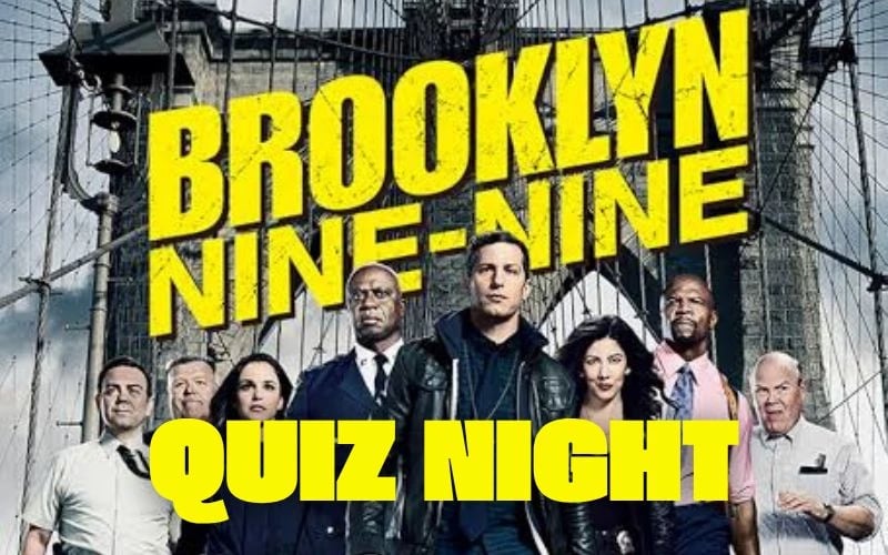 BROOKLYN 99 QUİZ NİGHT poster