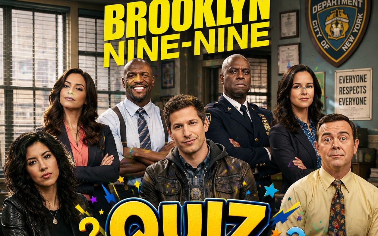 Brooklyn Nine-Nine Quiz Night poster