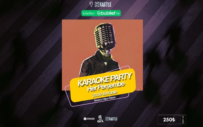 Bu Kabile- Karaoke Party poster