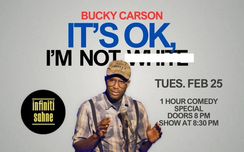 Bucky Carson - It's Ok, I'm not White