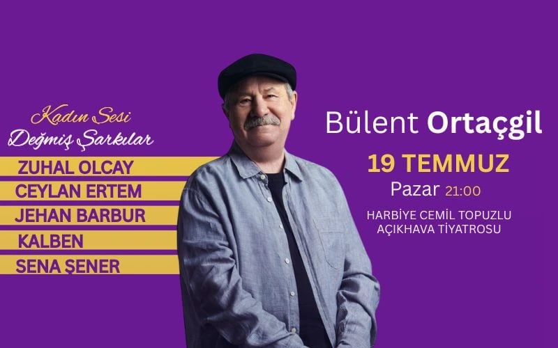 Bülent Ortaçgil - Kadın Sesi Değmiş Şarkılar poster