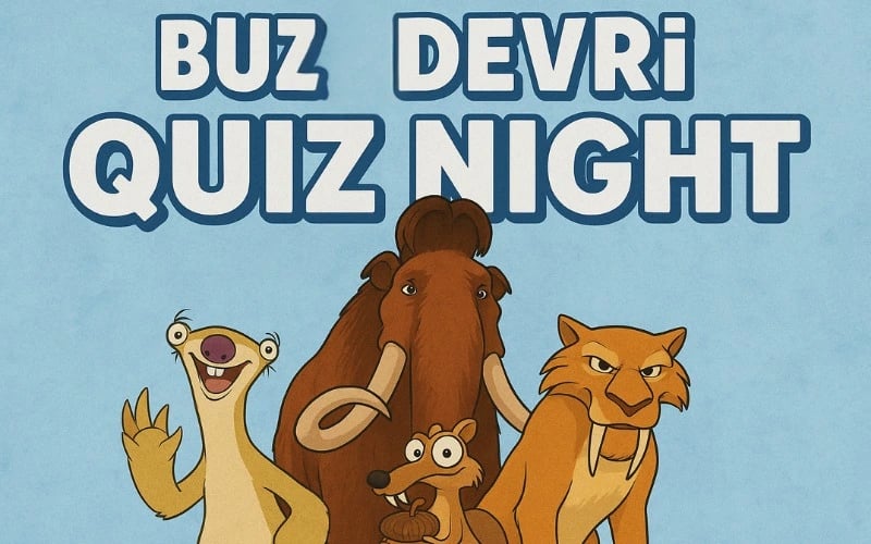 Buz Devri Quiz Night poster