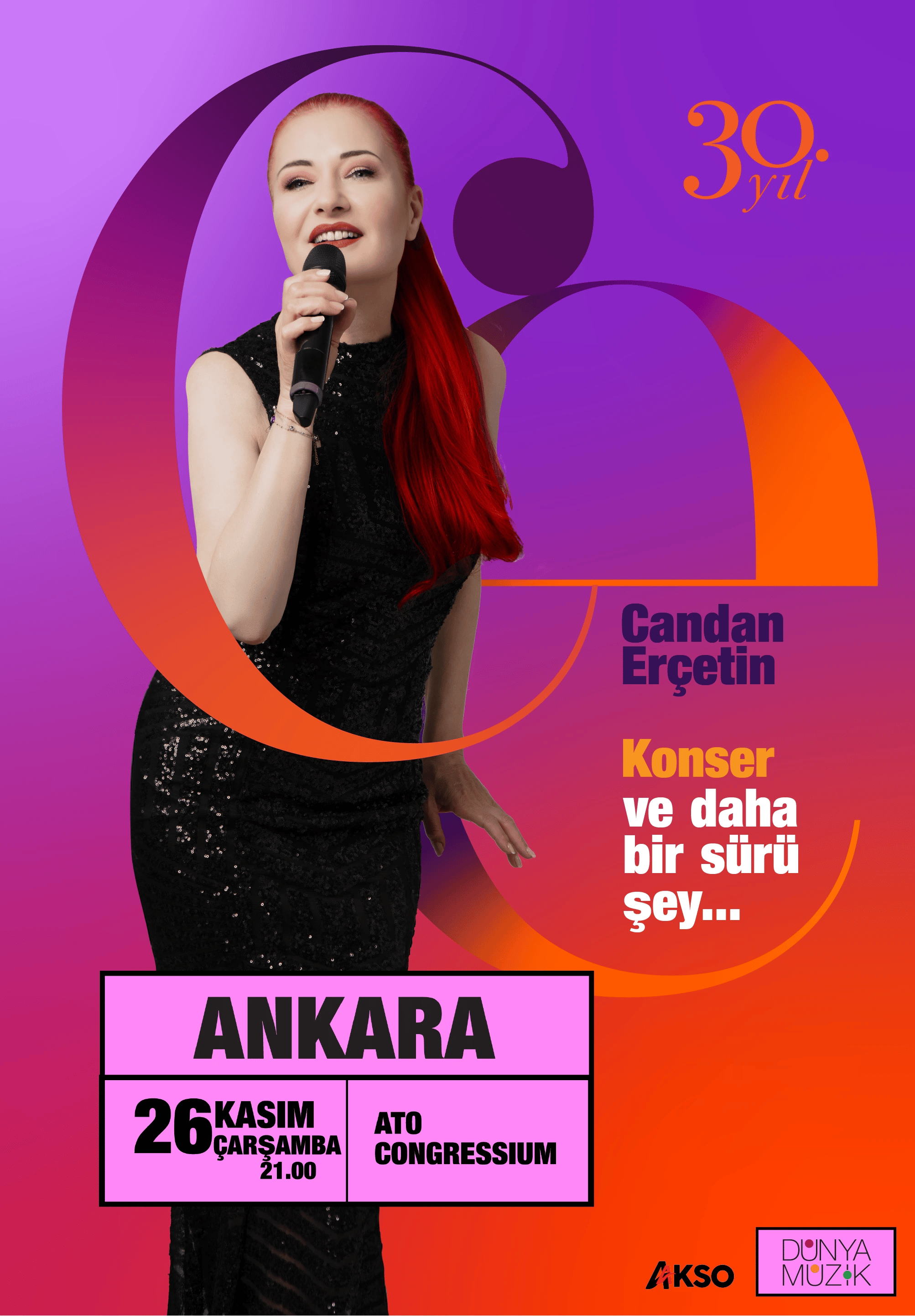Candan Erçetin 30. Yıl Konseri 