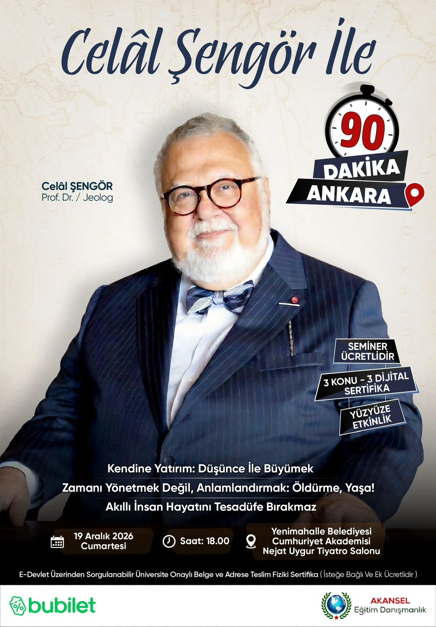Celal Şengör ile 90 Dakika - Ankara
