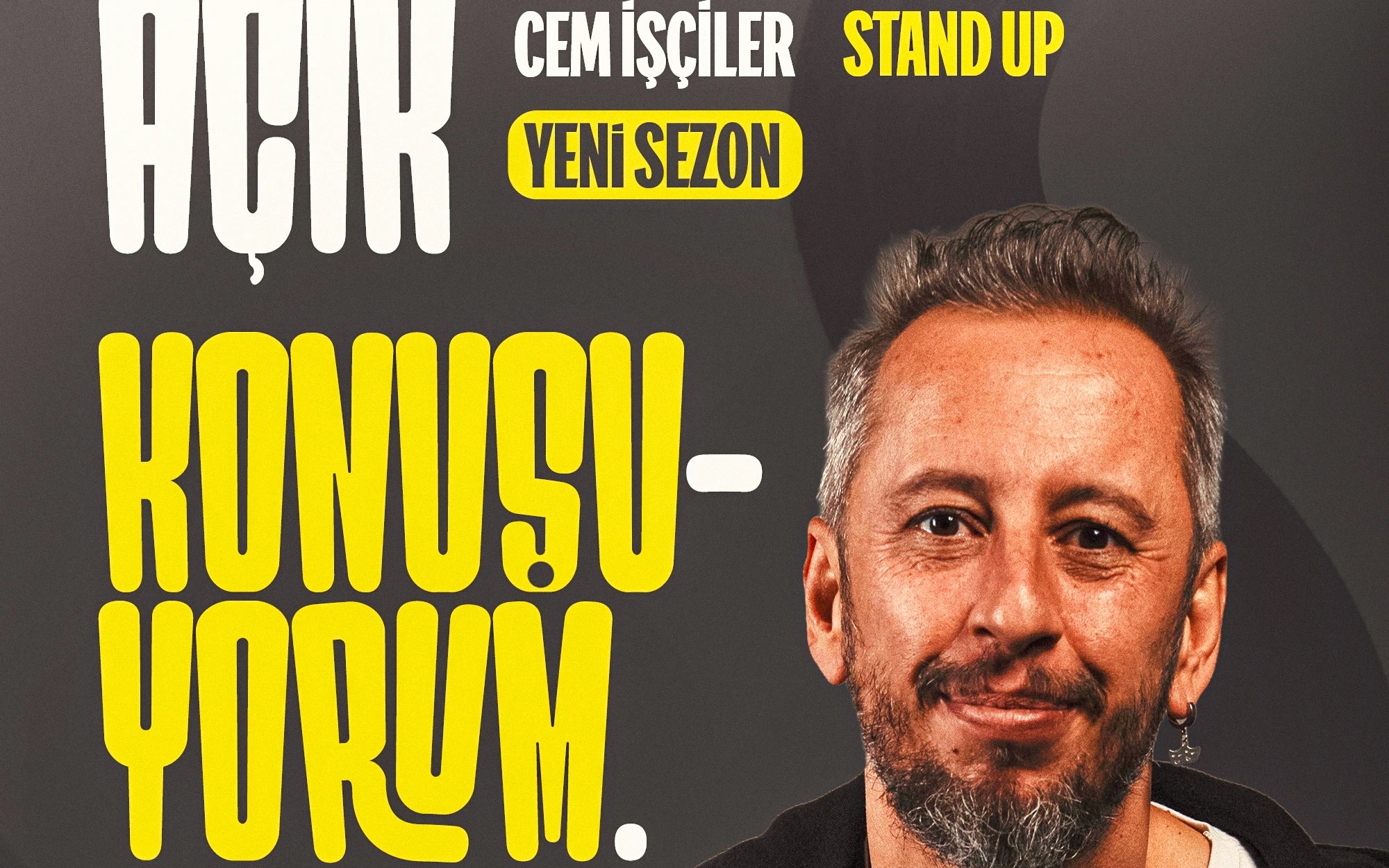 Cem İşçiler - Açık Konuşuyorum (Yeni Sezon) poster