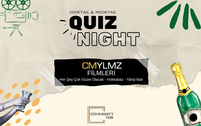 Cem Yılmaz Filmleri Quiz Night (Her Şey Çok Güzel Olacak, Hokkabaz, Yahşi Batı) poster