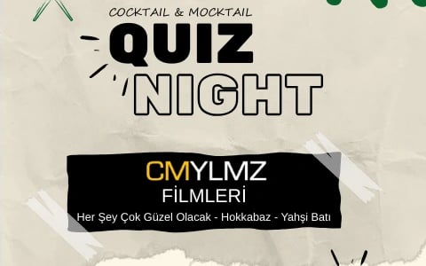 Cem Yılmaz Filmleri Quiz Night (Her Şey Çok Güzel Olacak, Hokkabaz, Yahşi Batı) poster