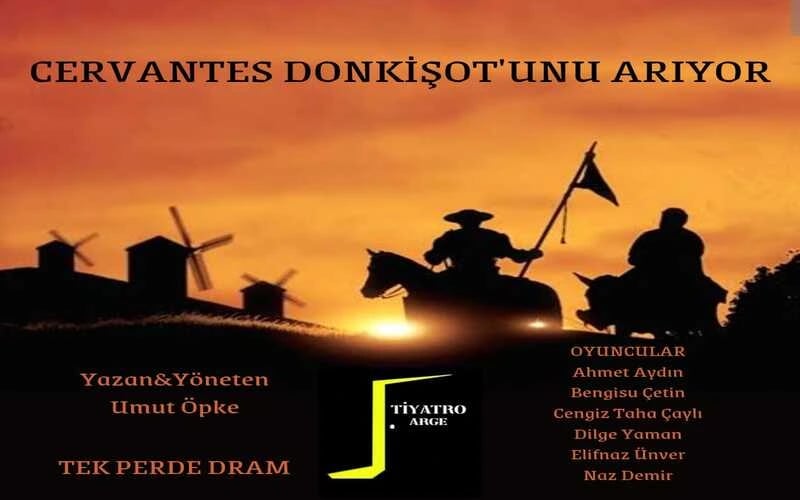 Cervantes Don Kişot'unu Arıyor