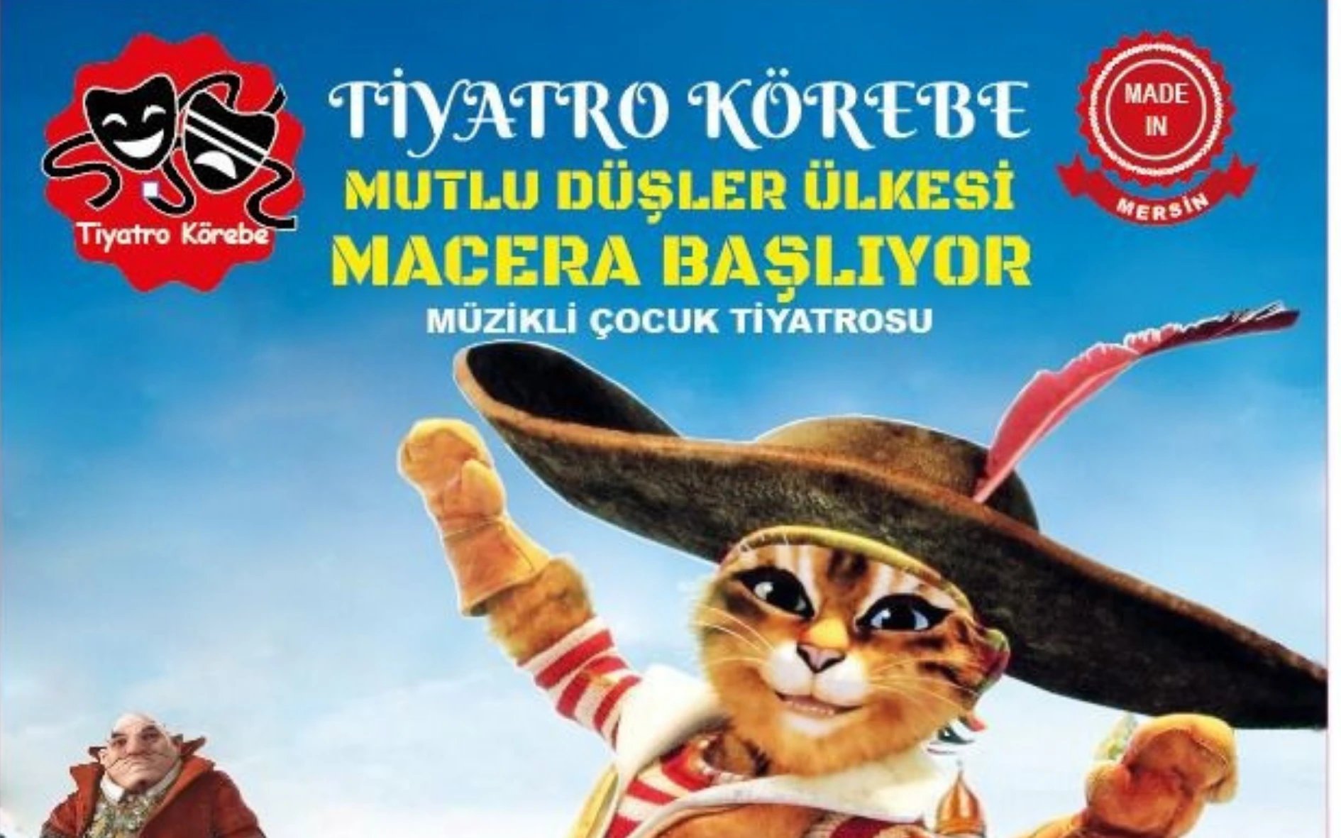 Çizmeli Kedi İyi Düşler Ülkesi poster
