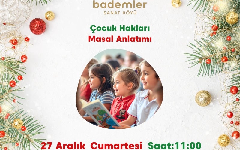 Çocuk Hakları Masal Anlatımı poster