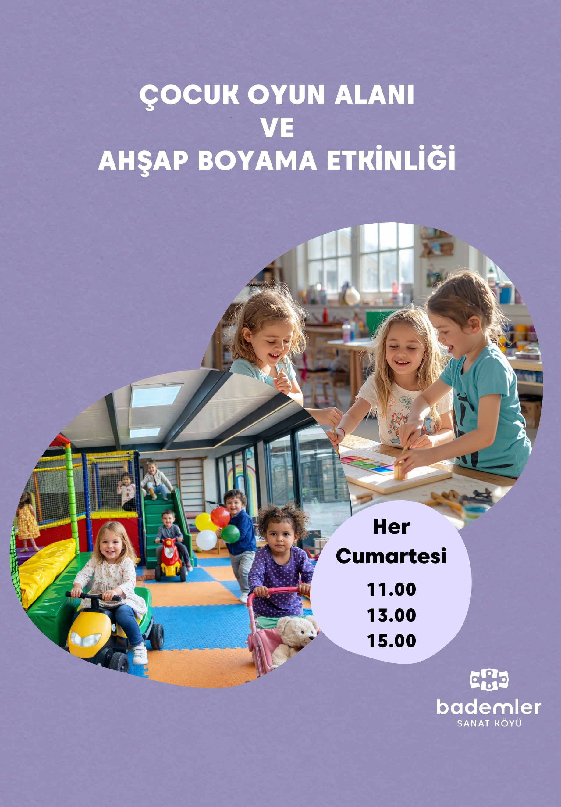 Çocuk Oyun Alanı ve Ahşap Boyama Atölyesi