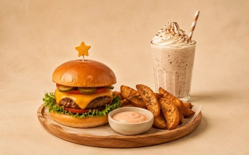 Çocuk Şefler Mini Şef Burger Atölyesi (07-10 Yaş) | Atölye: EKS Mutfak poster