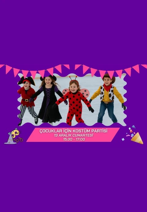 Çocuklar İçin Buz Üstünde Kostüm Partisi