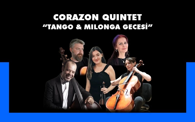 Corazon Quintet “Tango&Milonga Gecesi” poster