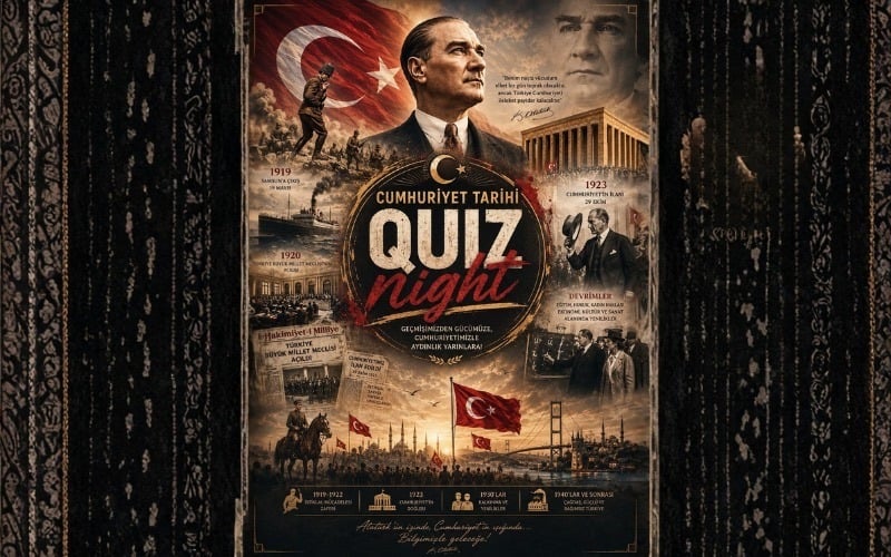 Cumhuriyet Tarihi Quiz Night poster