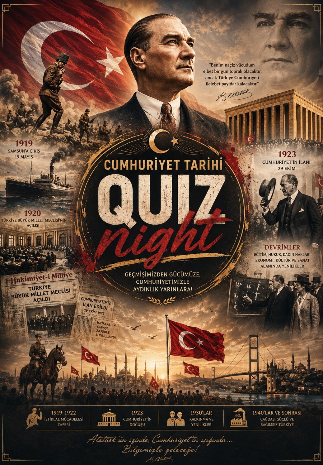 Cumhuriyet Tarihi Quiz Night