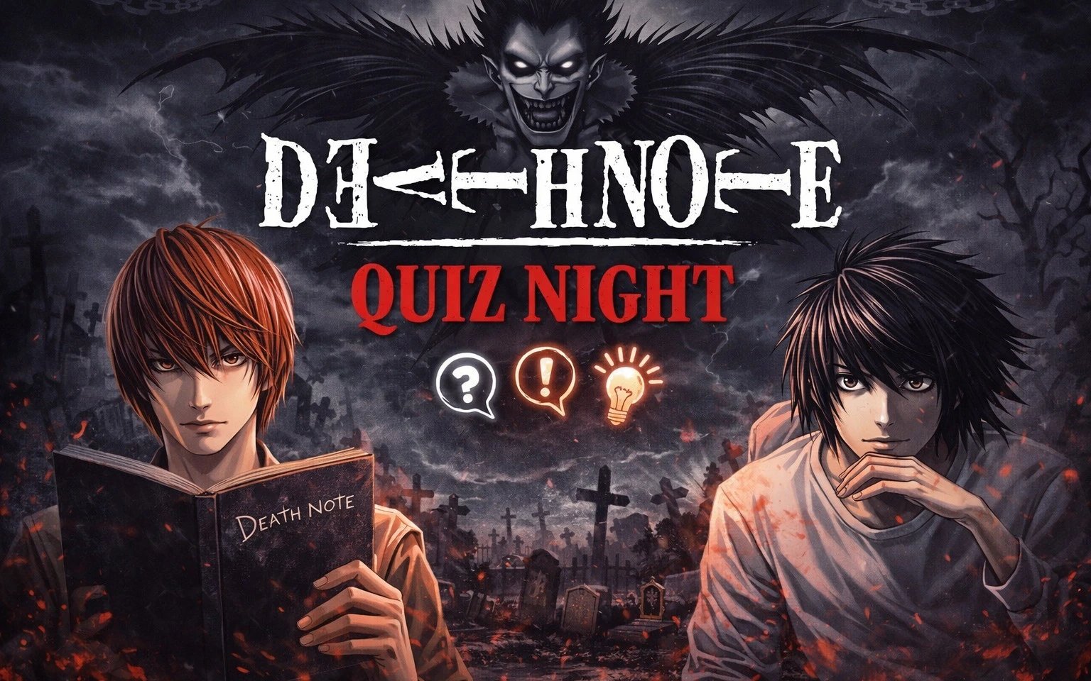 Death Note Quiz Night poster