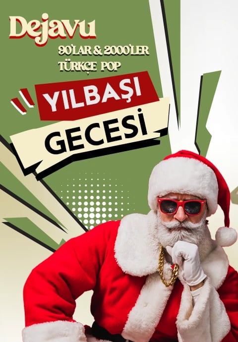 Dejavu 90’lar 2000’ler Türkçe Pop Yılbaşı Gecesi