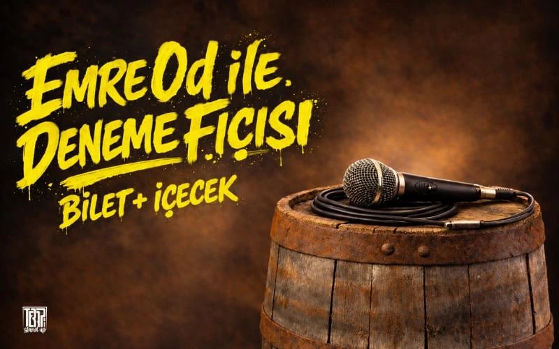 Deneme Fıçısı Stand Up poster