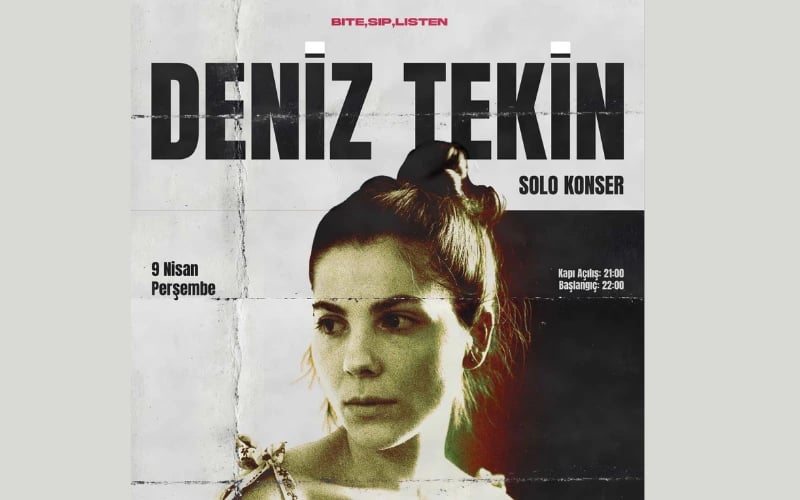 Deniz Tekin Konseri poster