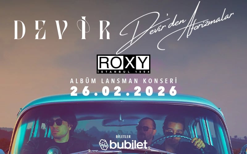 Devir – “Devir’den Aforizmalar” Albüm Lansman Konseri poster