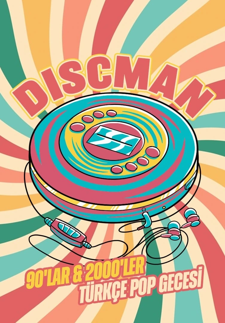 Discman 90’lar & 2000’ler Türkçe Pop Gecesi Yılbaşı Özel