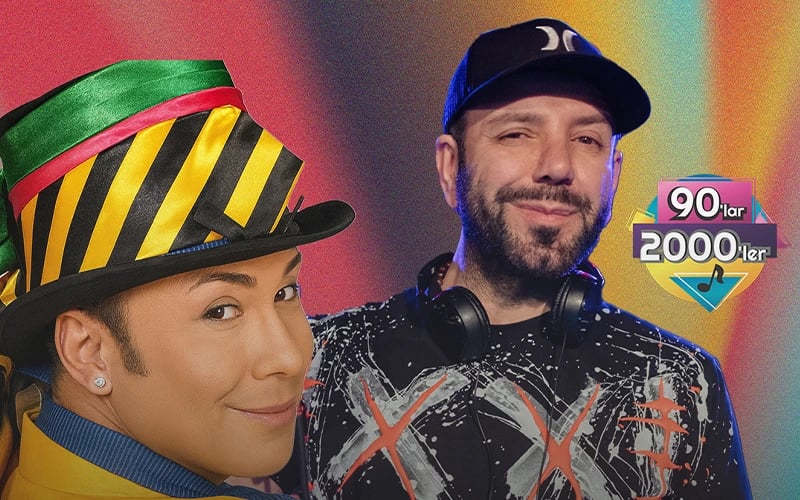Dj Hakan Küfündür & Vj Bülent ile 90’lar 2000’ler Türkçe Pop Party poster