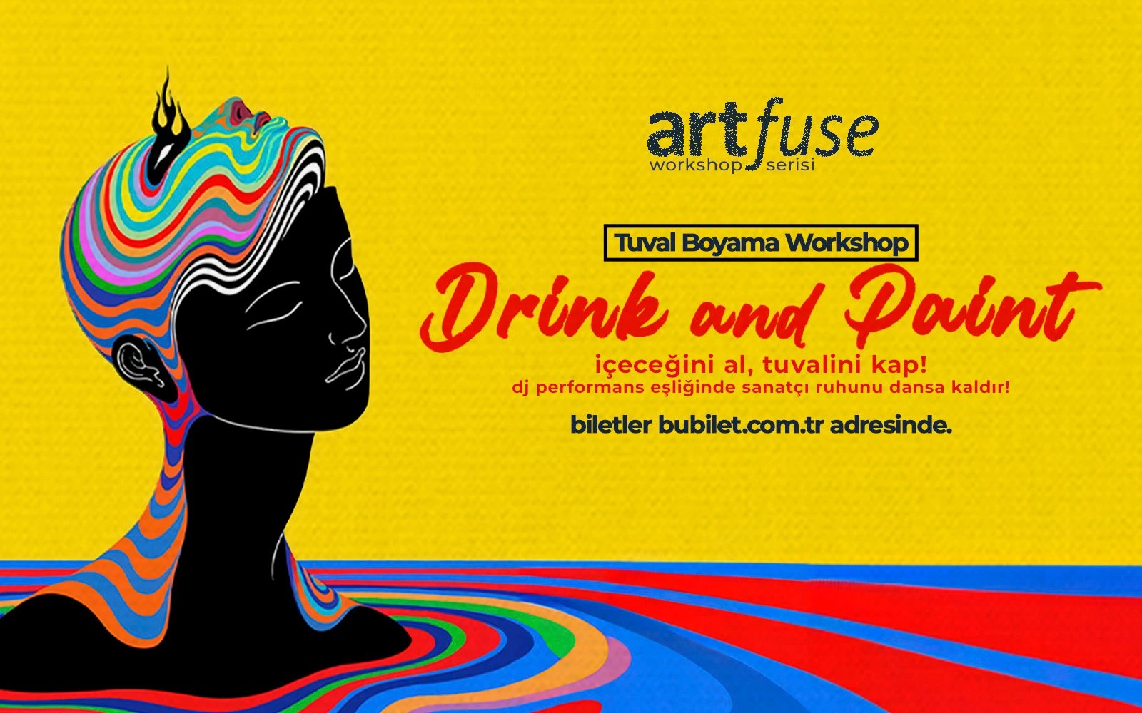 Drink and Paint, Ankara poster