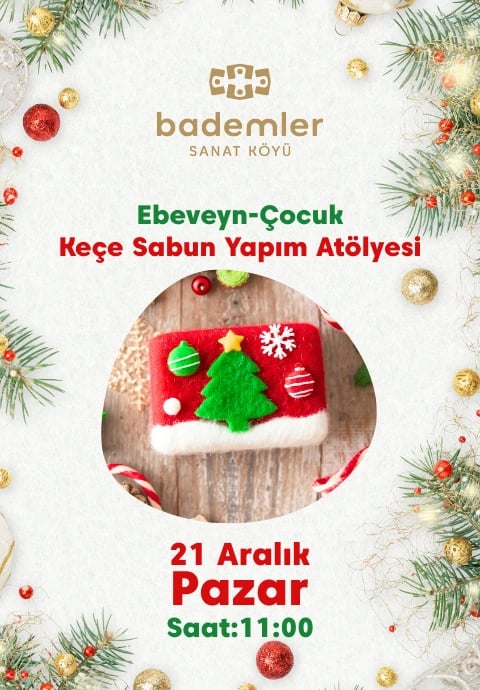 Ebeveyn-Çocuk Keçe Sabun Yapım Atölyesi