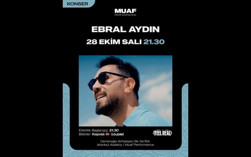 Ebral Aydın Konseri poster