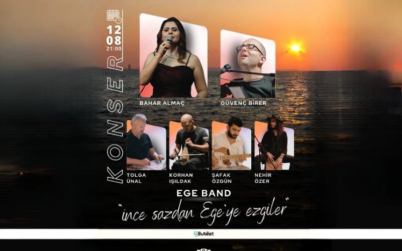 Ege Band İnce Sazdan Ege'ye Ezgiler Konseri poster