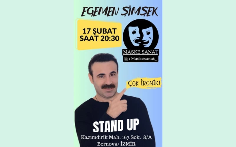 Egemen Şimşek Stand up - Çok İronik Stand Up
