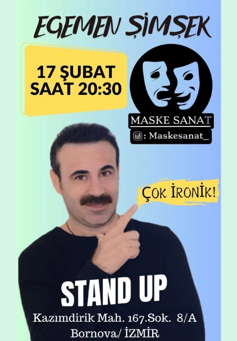 Egemen Şimşek Stand up - Çok İronik Stand Up