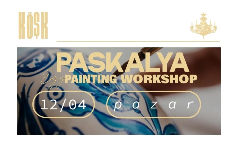 Egg Painting Workshop: Paskalya poster