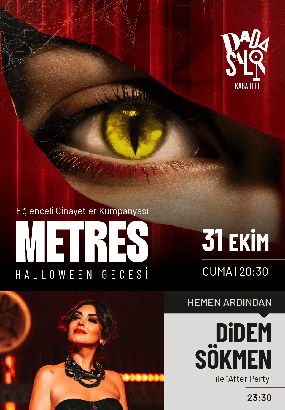 Eğlenceli Cinayetler Kumpanyası ''Metres Gazino Özel'' Halloween Gecesi