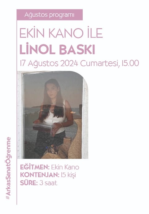 Ekin Kano ile Linol Baskı