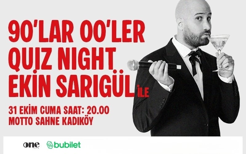 Ekin Sarıgül ile 90’lar 2000’ler Quiz poster