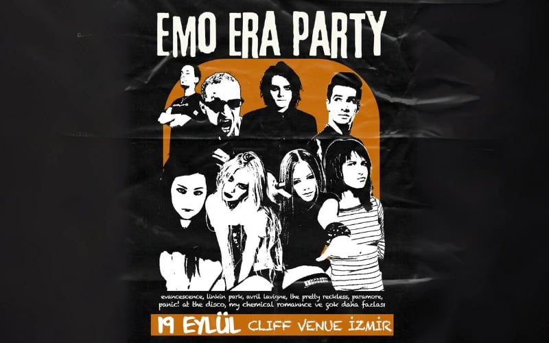 Emo Era Party İzmir poster
