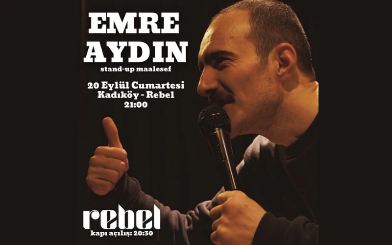 Emre Aydın "stand-up maalesef" Tek Kişilik Gösteri