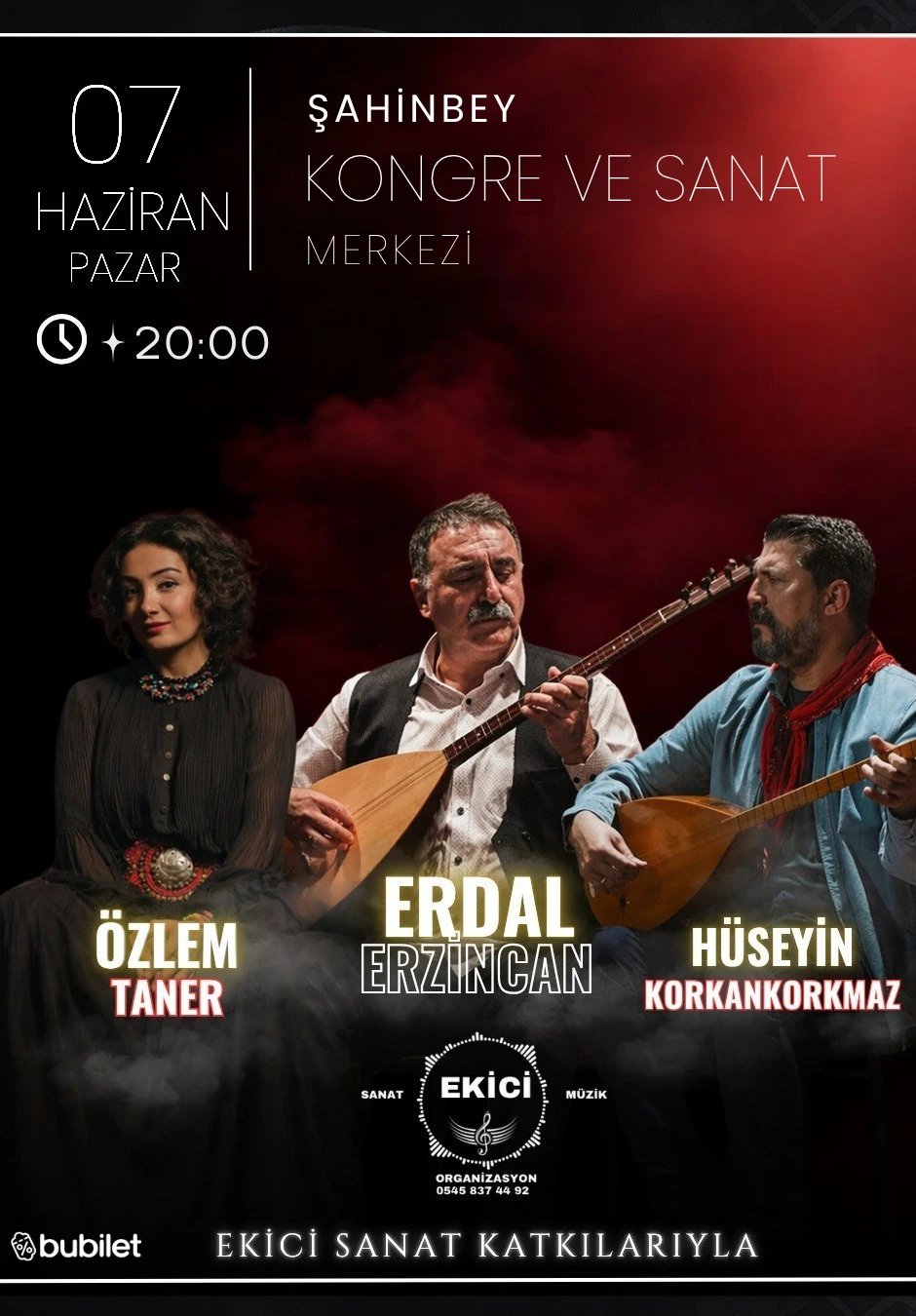 Erdal Erzincan & Özlem Taner & Hüseyin Korkankorkmaz Konseri