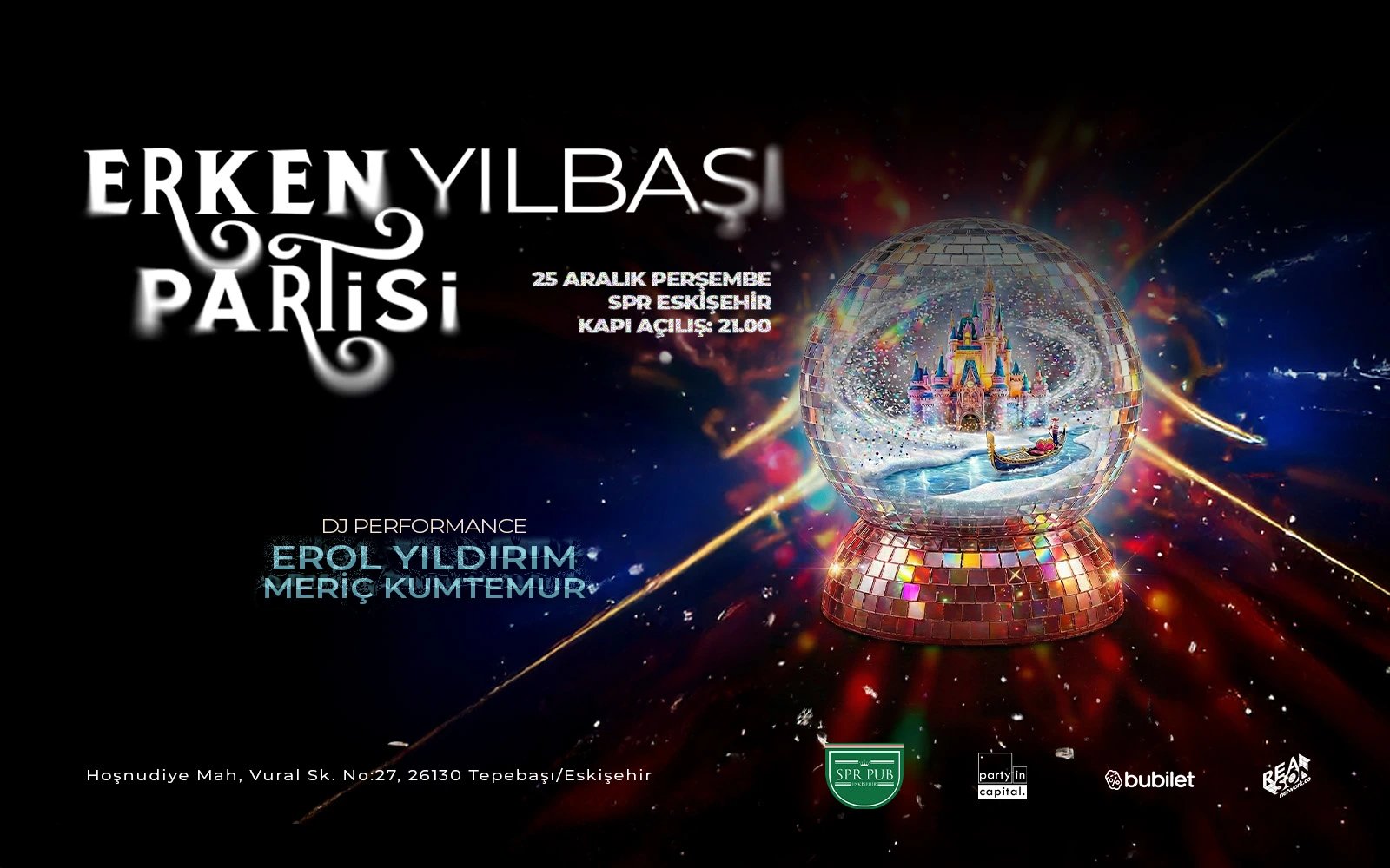 Erken Yılbaşı Partisi w/ Erol Yıldırım poster
