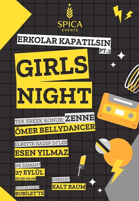 ERKOLAR KAPATILSIN! – Girls Night