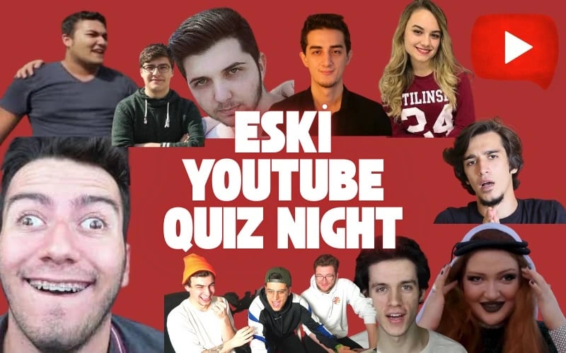 Eski Youtube Quiz Night poster